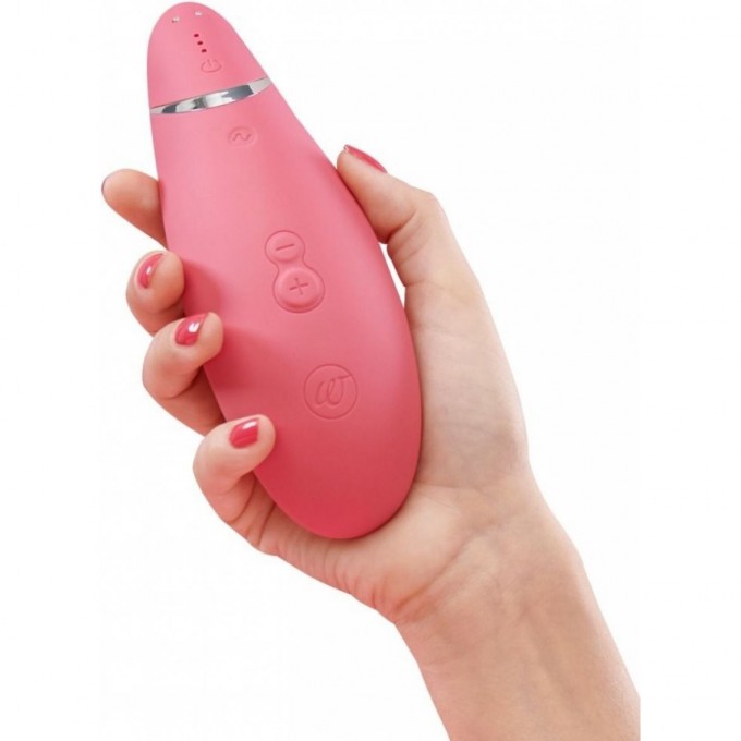 Клиторальный стимулятор Womanizer Liberty, красный WZ11CL0200 - Womanizer - Вакуумно-волновые стимуляторы клитора - Купить