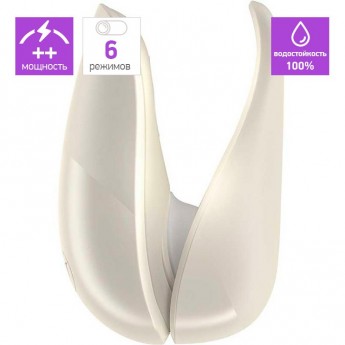 Бесконтактный клиторальный стимулятор WOMANIZER LIBERTY жемчужный + Подарок Бесконтактный клиторальный стимулятор WOMANIZER LIBERTY жемчужный + Подарок