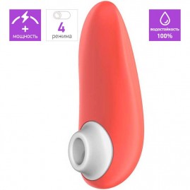 Бесконтактный клиторальный стимулятор WOMANIZER STARLET 2 коралловый + Подарок Бесконтактный клиторальный стимулятор WOMANIZER STARLET 2 коралловый + Подарок
