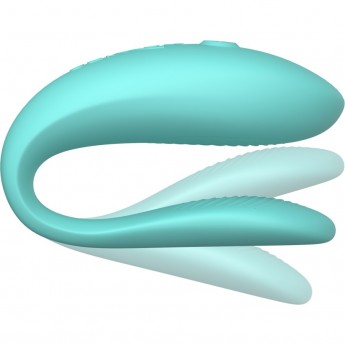Вибратор для пар WOMANIZER WE-VIBE SYNC LITE мятный + Подарок