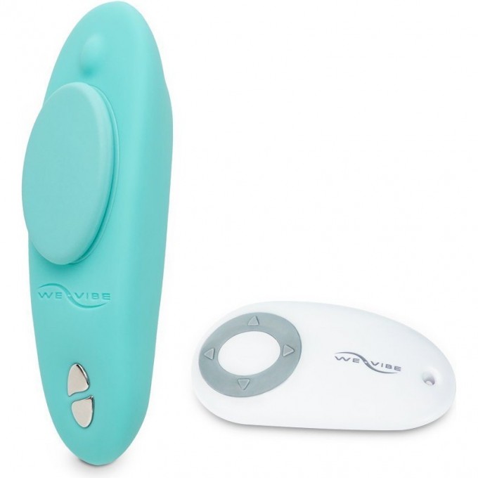 Вибратор клиторальный WOMANIZER We-Vibe Moxie голубой + Подарок SNXMSG5