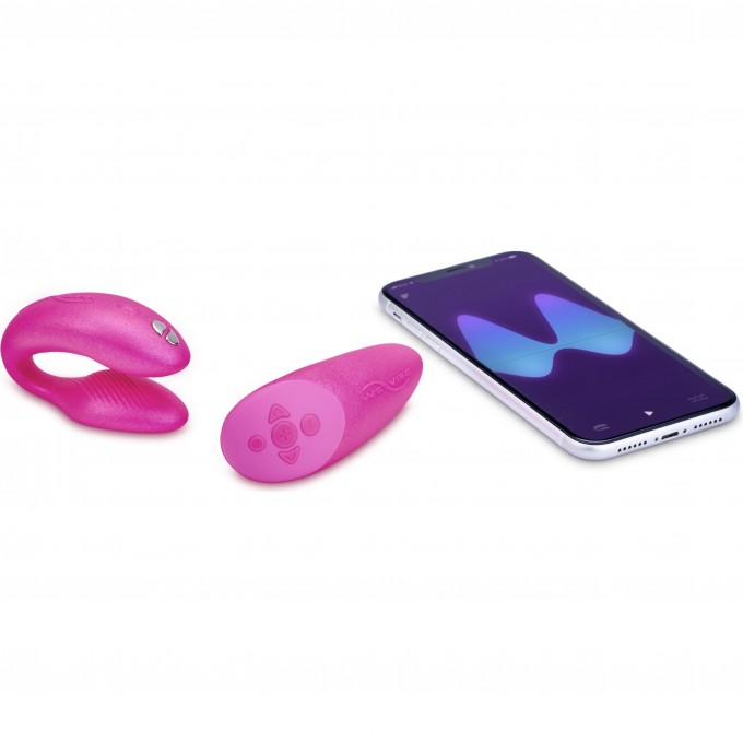 Вибратор WOMANIZER WE-VIBE CHORUS для пар, розовый + Подарок SNHRSG3
