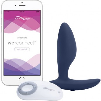 Вибровтулка анальная WOMANIZER We-Vibe Ditto синяя + Подарок